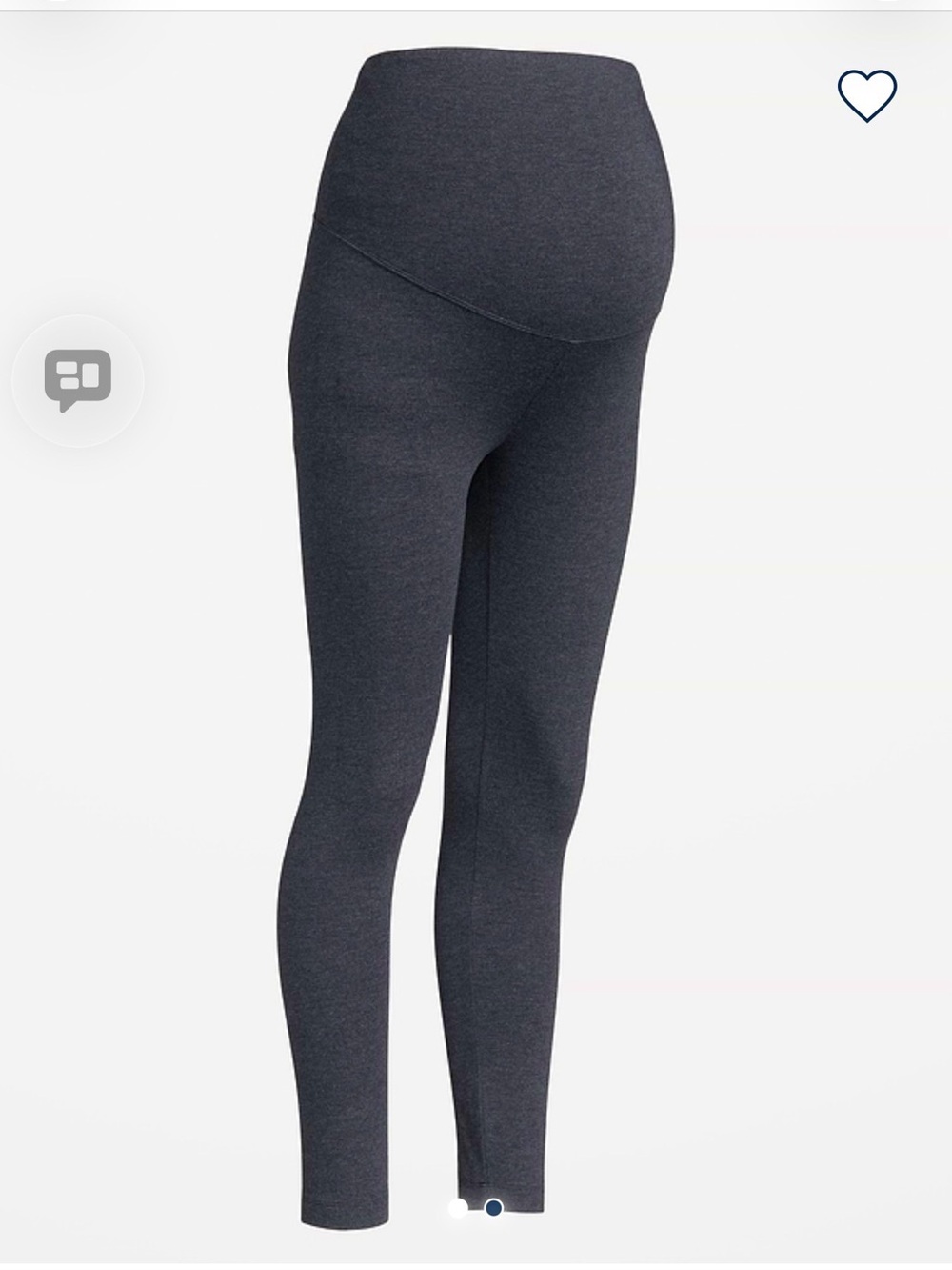 Old Navy Charcoal Maternity Leggings